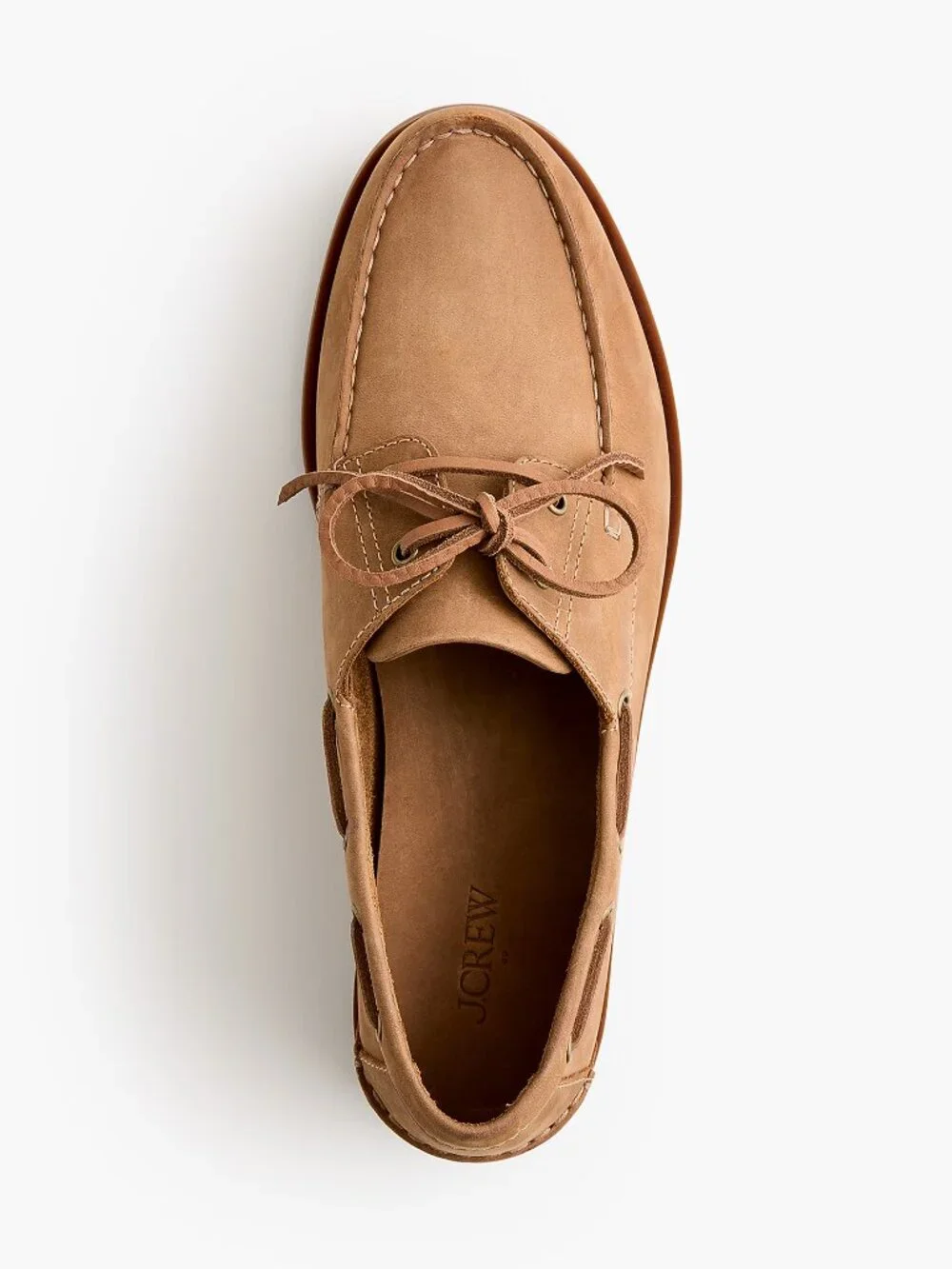 J. Crew Factory Leather boat shoes